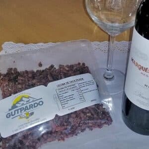 Cecina de vaca picada