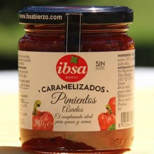 Pimientos asados caramelizados del Bierzo