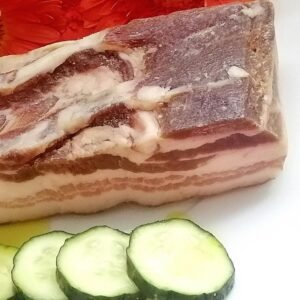 Panceta curada sin adobar