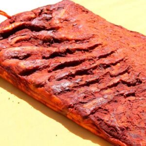Panceta curada adobada