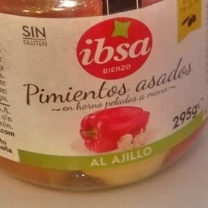 Pimiento asado al ajillo del Bierzo
